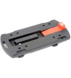 Klickfix Gepäckträger Adapter, schwarz