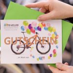Ein Gutschein von TS-Velos – ein beliebtes Geschenk für Biker:innen !