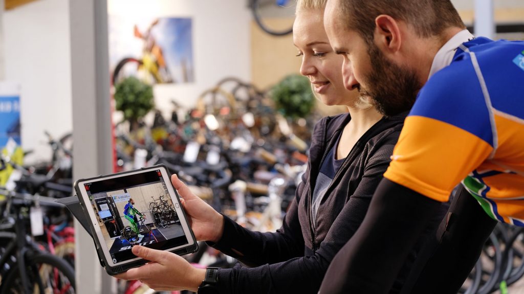 TS-Velos Smartfit Vermessung und Analyse für optimale Fahrposition