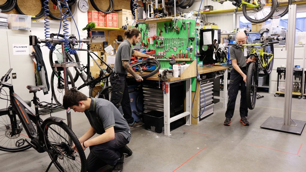 TS-Velos Werkstatt Reparatur und Service für Bikes