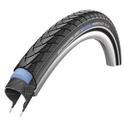 Schwalbe Pneu Marathon Plus 700x35C Starr mit Reflexstreifen black