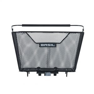 Basil Lesto MIK Fahrradkorb hinten Gepäckträgerkorb Lesto MIK, schwarz