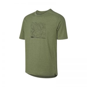 iXS FlowTech Kids Tee (contour) olive KS