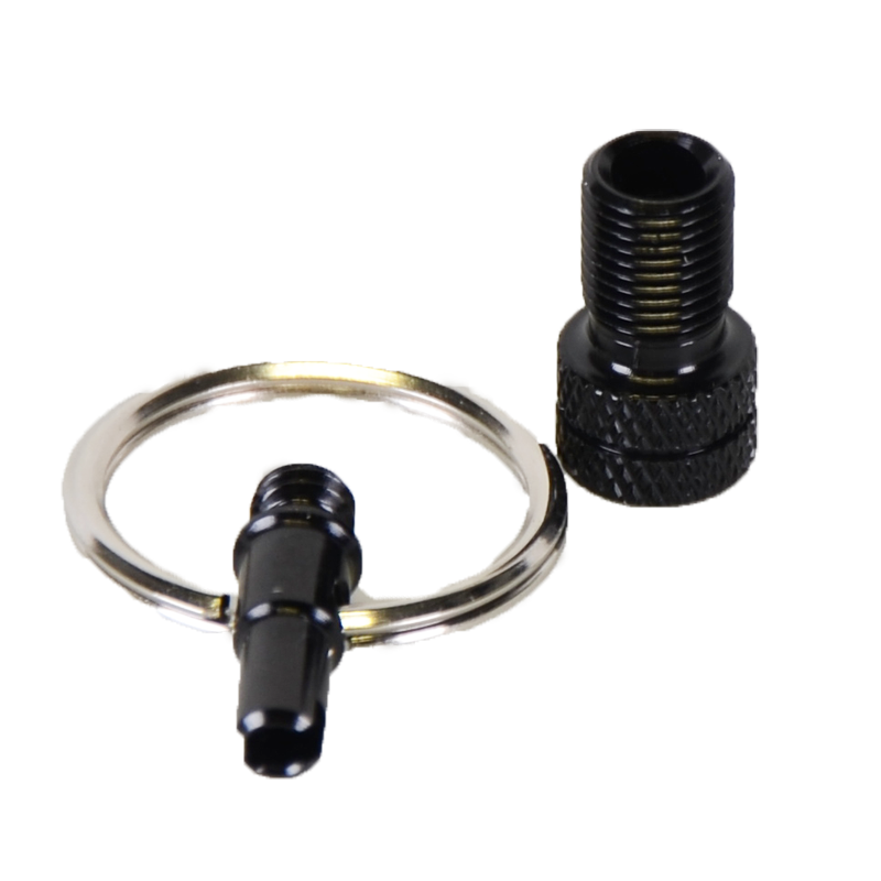 Ventiladapter, Mini-Tool Alu eloxiert black